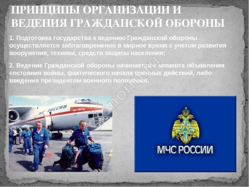 Ведение гражданской обороны