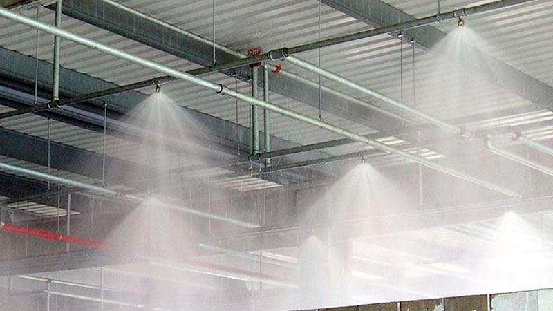 Водяная завеса от пожара