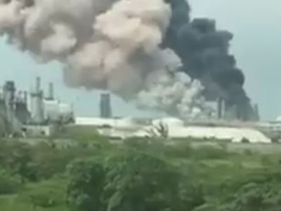 Взрыв на нефтегазовых комплексах