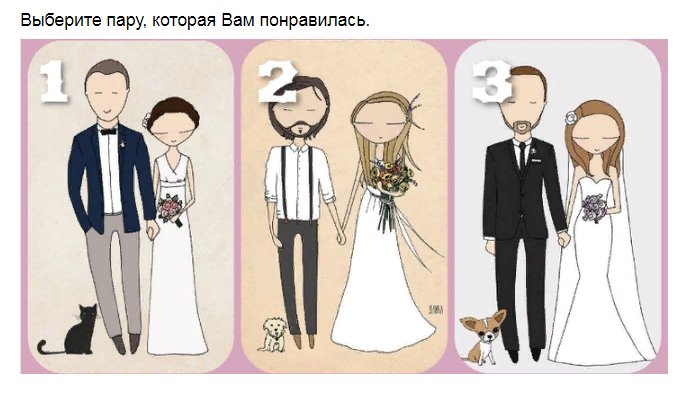 Ответы на психологический тест, который расскажет, какие проблемы Вас волнуют в отношениях с партнёром