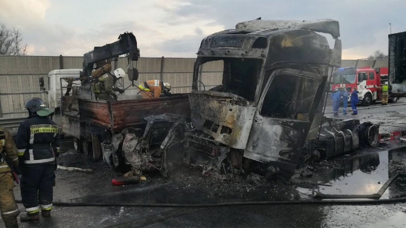 Появилось видео смертельного ДТП в Петербурге