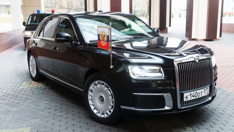 Путин рассказал об опыте вождения отечественного Aurus