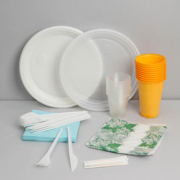 Плюсы одноразовой посуды