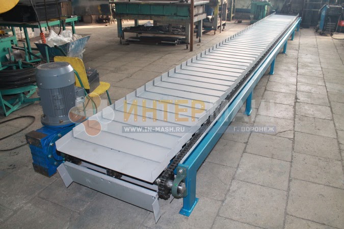 Пластинчатые конвейеры на производстве