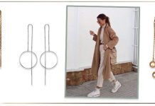 Ювелирные серьги протяжки: простота и стиль