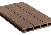 Заборная доска из древесно-полимерного композита