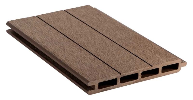 Заборная доска из древесно-полимерного композита