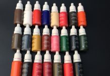 Как выбрать разбавители пигментов для татуажа