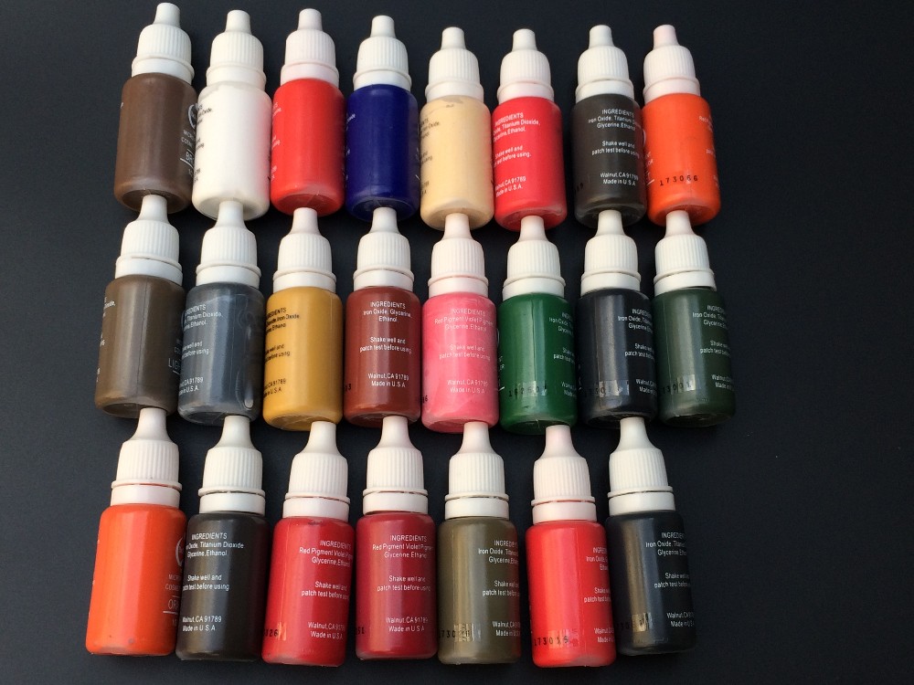 Как выбрать разбавители пигментов для татуажа