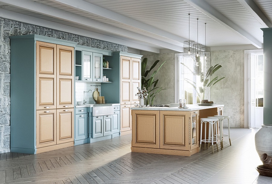 Кухни: виды и материалы