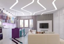 От чего зависит цена на натяжной потолок