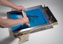 Как делается шелкография на ткани