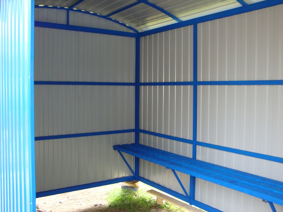 Виды проектов остановочных павильонов