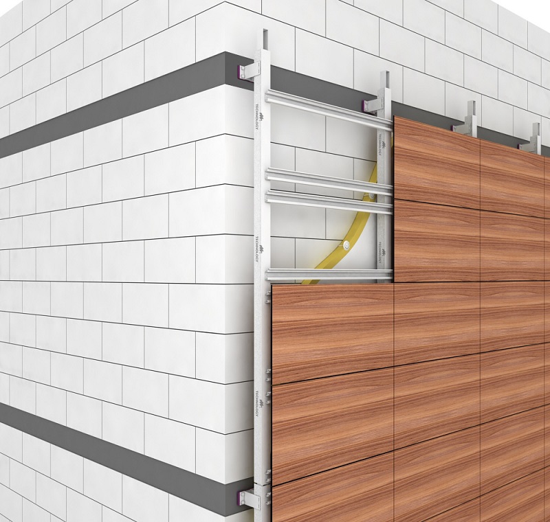 Вентилируемый фасад: преимущества и особенности