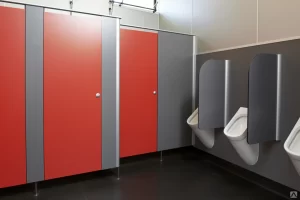 Из какого материала изготавливают сантехнические перегородки