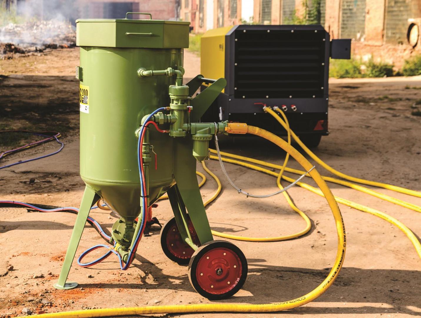 Пескоструйное оборудование: полный обзор