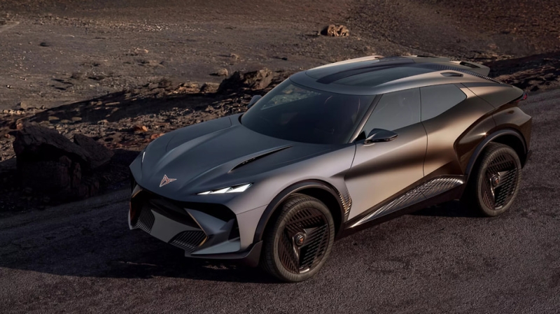 Футуристическому концепту Cupra Tindaya досталось лицо хищника