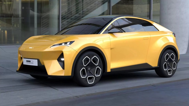 Italdesign показала купе-кроссовер EVX на платформе Volkswagen