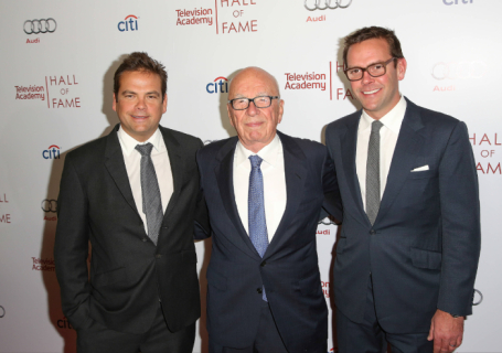 Сыновья и дочери Руперта Мердока решили спор о наследстве