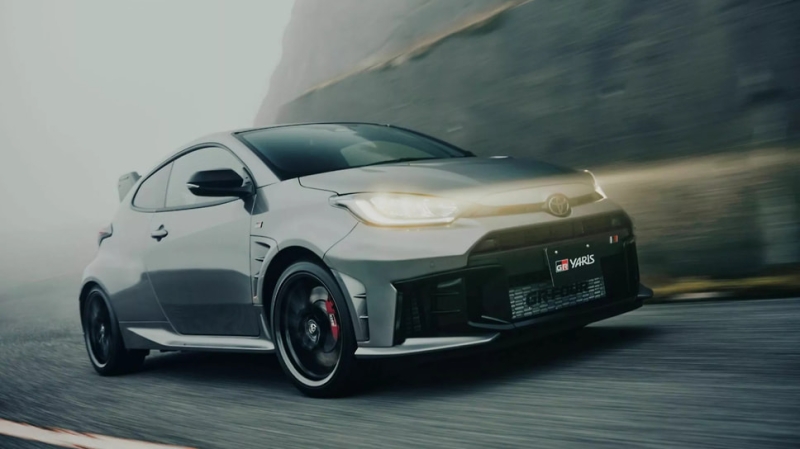 Toyota оснастила GR Yaris спортивным обвесом с большим антикрылом