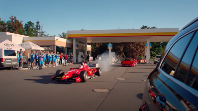 Загадочного нарушителя на копии болида Шумахера поймали спустя шесть лет поисков