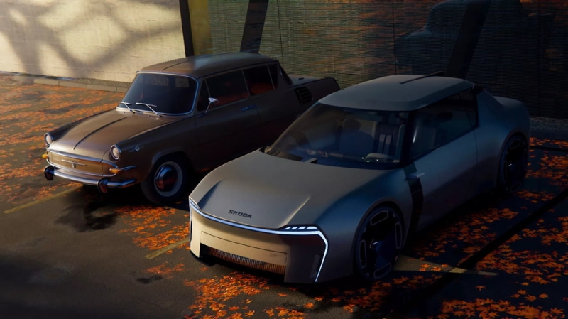 Skoda осовременила купе 1000 MBX из шестидесятых