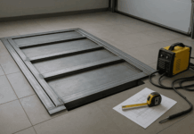 Перекрытие смотровой ямы в гараже: как рассчитать металл и сварить надежную крышку