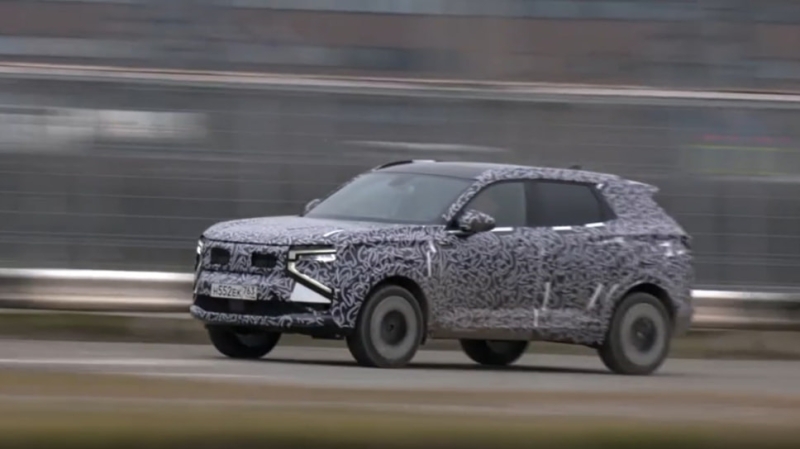 АвтоВАЗ показал кадры с испытаний кроссовера Lada Azimut