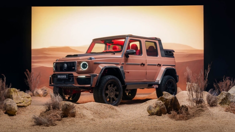 Brabus превратила «Гелендвагены» в 800-сильные кабриолеты