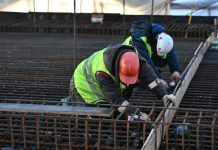 В Москве на 70% завершено строительство 150-метрового путепровода над МЦД-2