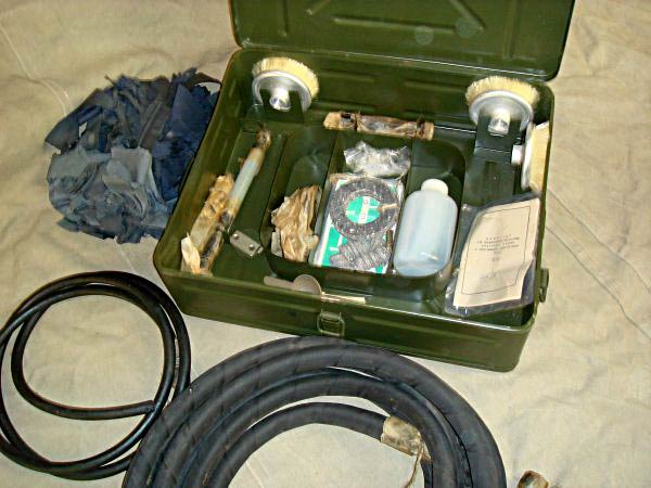 Автомобильный комплект для специальной обработки техники дк-4