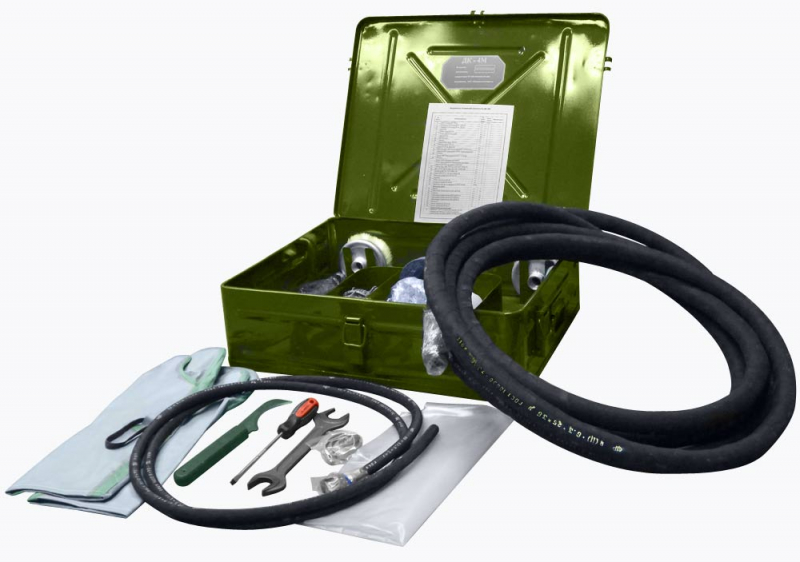 Автомобильный комплект для специальной обработки техники дк-4